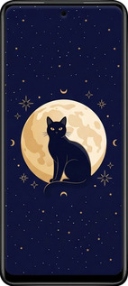 Силіконовий чехол Cute Cat Celestial/Witchy для Infinix Hot 11S - 6787u-2757 изображение 