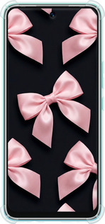 Силіконовий протиударний с посиленими кутами чехол Coquette Ribbons Dark Coquette для Infinix Hot 12 Play - 6767sp-2759 изображение 