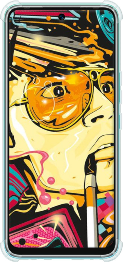 Силикон с усиленными углами чехол № 5383 для Infinix Hot 12 Play - 5383sp-2759 изображение 