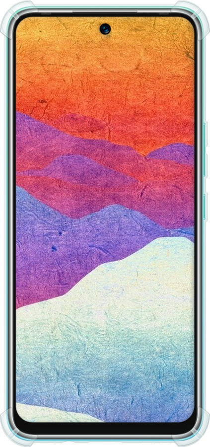 Силикон с усиленными углами чехол Горный закат для Infinix Hot 12 Play - 6479sp-2759 изображение 