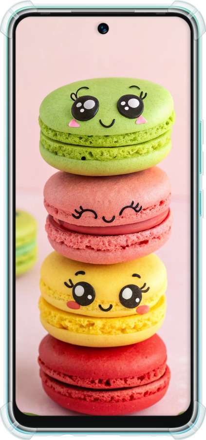 Силіконовий протиударний с посиленими кутами чехол Печиво для Infinix Hot 12 Play - 6693sp-2759 изображение 