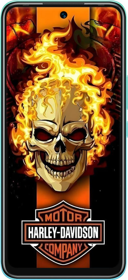 Силіконовий чехол Харлей девидсон для Infinix Hot 12 Play - 6370u-2759 изображение 
