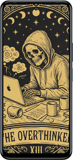 Силиконовый чехол The Overthinker для Infinix Hot 12 - 6774u-2864 изображение 