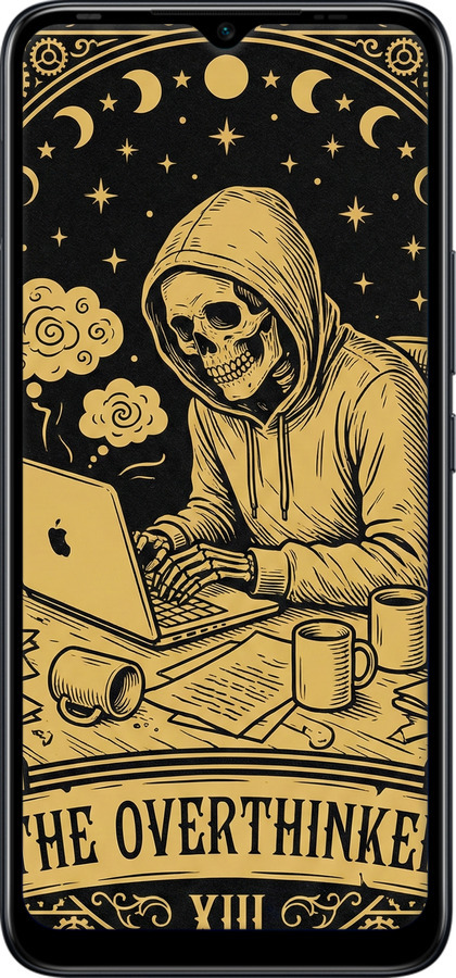 TPU чехол The Overthinker для Infinix Hot 12i - 6774b-2863 изображение 