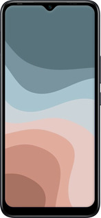 Силиконовый чехол С синими и розовыми волнами в стиле ретро для Infinix Hot 12i - 6532u-2863 изображение 
