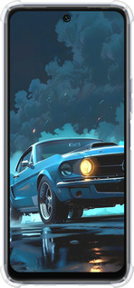 Силикон с усиленными углами чехол Форд мустанг для Infinix Hot 20 - 6374sp-2966 изображение 