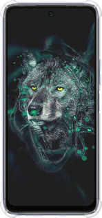 Силикон с усиленными углами чехол Wolf для Infinix Hot 20 - 6610sp-2966 изображение 