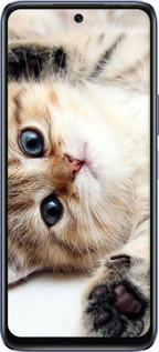 Силиконовый чехол Котик для Infinix Hot 20 - 6024u-2966 изображение 