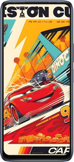 Силиконовый чехол Тачки для Infinix Hot 20 - 6288u-2966 изображение 