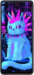 Силіконовий чехол Кіт панк для Infinix Hot 20 - 6311u-2966 изображение 