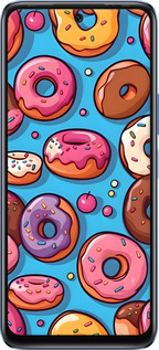 Силиконовый чехол Пончики для Infinix Hot 20 - 6318u-2966 изображение 