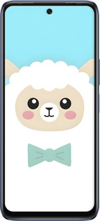 Силиконовый чехол Милый барашек для Infinix Hot 20 - 6355u-2966 изображение 