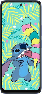 Силиконовый чехол Стич для Infinix Hot 20 - 6361u-2966 изображение 