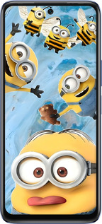 Силиконовый чехол Миньоны для Infinix Hot 20 - 6386u-2966 изображение 