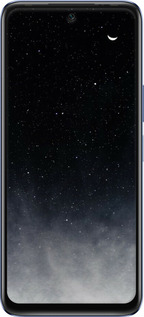 Силіконовий чехол Голубые облака, Голубая луна для Infinix Hot 20 - 6396u-2966 изображение 