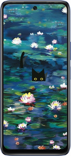 Силиконовый чехол Чехол с изображением водяных лилий Моне и кошек для Infinix Hot 20 - 6399u-2966 изображение 
