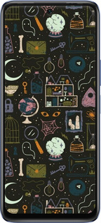 Силиконовый чехол Колдовской принт для Infinix Hot 20 - 6425u-2966 изображение 