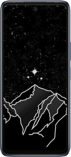 Силіконовий чехол Мінімалістичний гірський краєвид для Infinix Hot 20 - 6438u-2966 изображение 