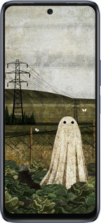 Силіконовий чехол Ілюстрація привид у капусті для Infinix Hot 20 - 6440u-2966 изображение 