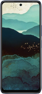 Силіконовий чехол Із зображенням гір Індіго для Infinix Hot 20 - 6484u-2966 изображение 