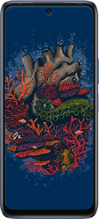 Силіконовий чехол Серце моря для Infinix Hot 20 - 6506u-2966 изображение 