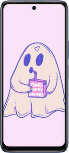 Силіконовий чехол Милий привид для Infinix Hot 20 - 6507u-2966 изображение 