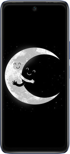Силиконовый чехол Лунные объятия для Infinix Hot 20 - 6508u-2966 изображение 