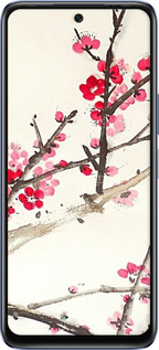 Силиконовый чехол Принт с изображением цветения сакуры для Infinix Hot 20 - 6545u-2966 изображение 