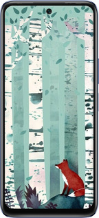 Силиконовый чехол Лис в зелёном лесу для Infinix Hot 20 - 6547u-2966 изображение 