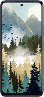 Силиконовый чехол С изображением лесного пейзажа для Infinix Hot 20 - 6548u-2966 изображение 