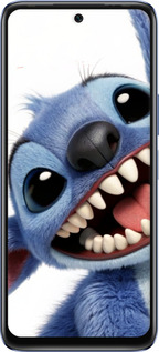 Силиконовый чехол Стич для Infinix Hot 20 - 6684u-2966 изображение 