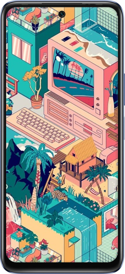 Силиконовый чехол № 5393 для Infinix Hot 20 - 5393u-2966 изображение 