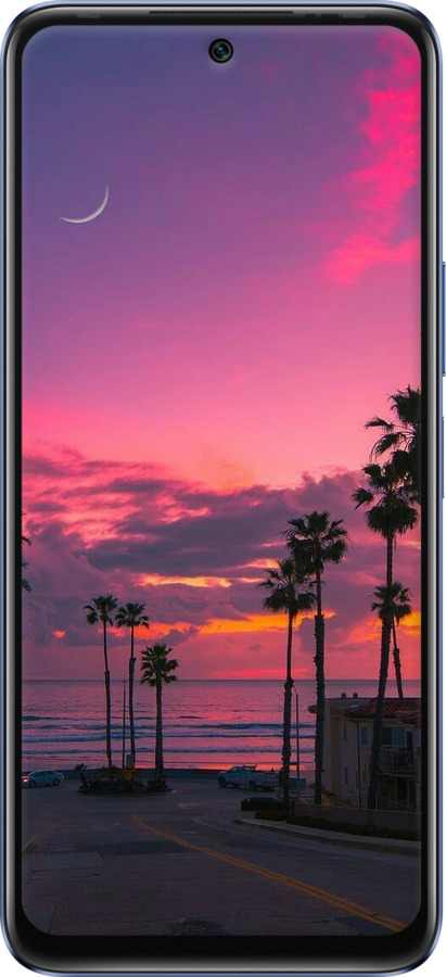 Силиконовый чехол Пальмы для Infinix Hot 20 - 5873u-2966 изображение 