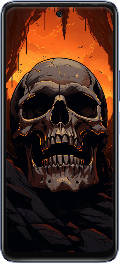 Силіконовий чехол Черв пещері для Infinix Hot 20 - 5959u-2966 изображение 