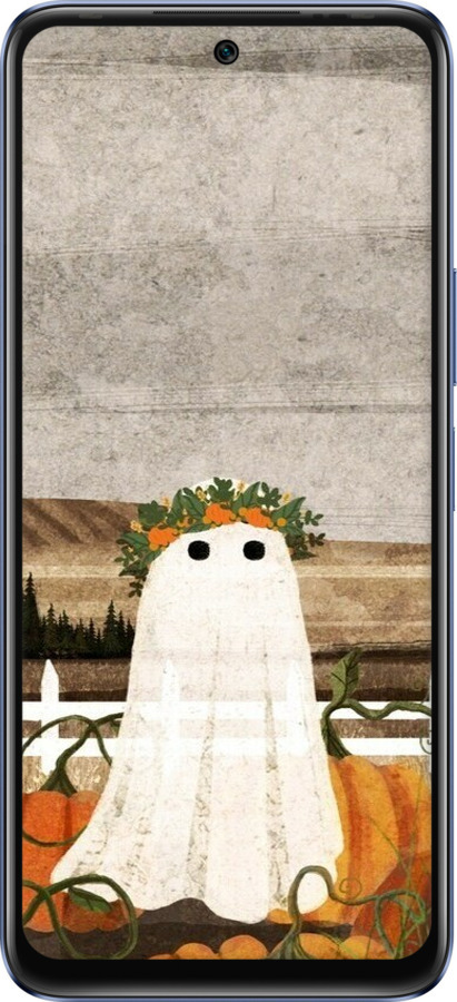 Силиконовый чехол Призрак для Infinix Hot 20 - 6245u-2966 изображение 