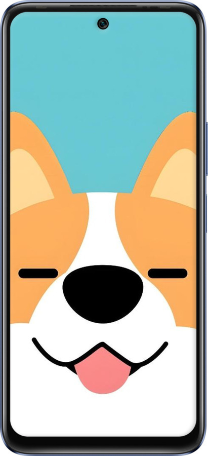 Силіконовий чехол Корги для Infinix Hot 20 - 6280u-2966 изображение 