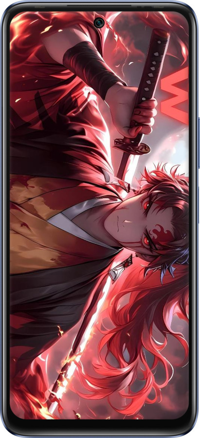 Силіконовий чехол Аниме воин для Infinix Hot 20 - 6281u-2966 изображение 