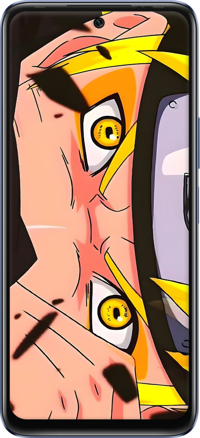 Силиконовый чехол Наруто 2 для Infinix Hot 20 - 6297u-2966 изображение 