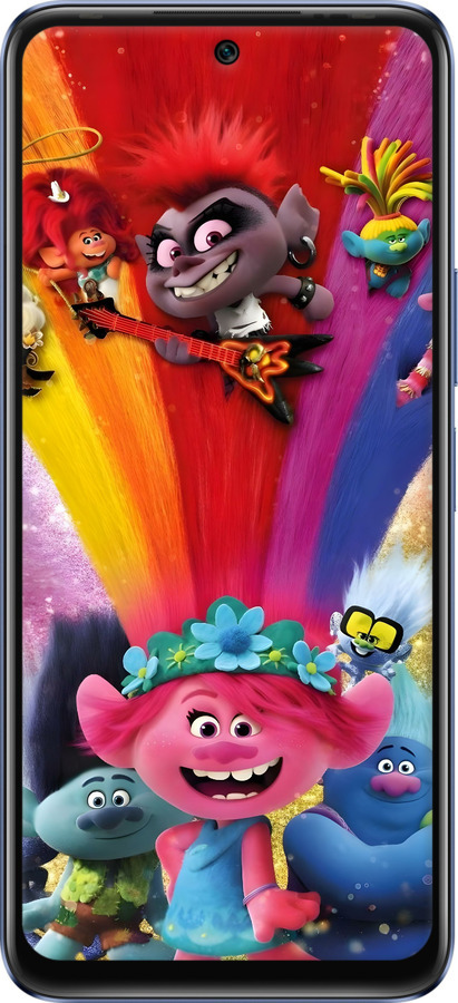 Силиконовый чехол Троли для Infinix Hot 20 - 6343u-2966 изображение 