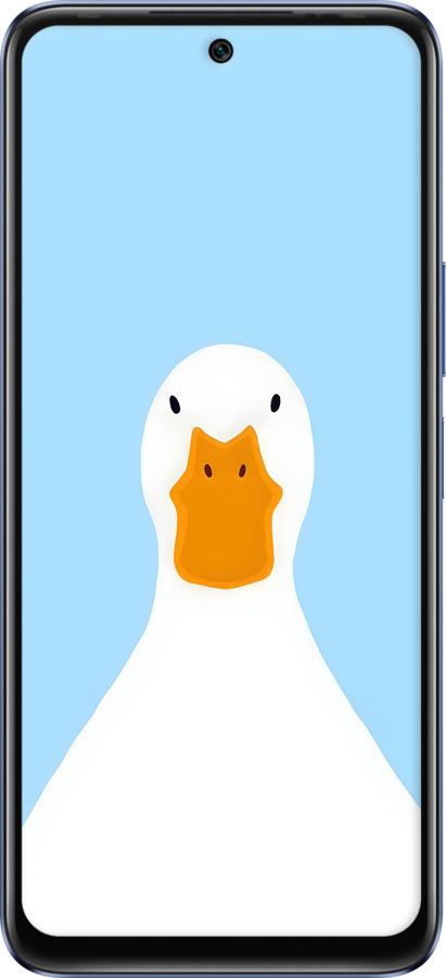 Силіконовий чехол Гусак для Infinix Hot 20 - 6350u-2966 изображение 