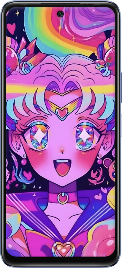 Силиконовый чехол Сейлор Мун 3 для Infinix Hot 20 - 6352u-2966 изображение 