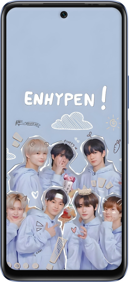 Силиконовый чехол Энхайпен для Infinix Hot 20 - 6362u-2966 изображение 