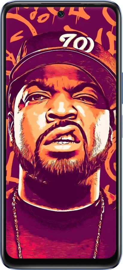 Силиконовый чехол Айс кюб для Infinix Hot 20 - 6367u-2966 изображение 