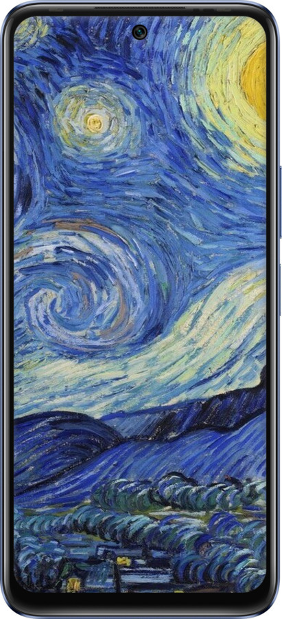 Силиконовый чехол «Звездная ночь» Винсента Ван Гога для Infinix Hot 20 - 6433u-2966 изображение 