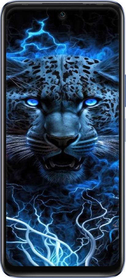 Силиконовый чехол Ледяной леопард для Infinix Hot 20 - 6460u-2966 изображение 