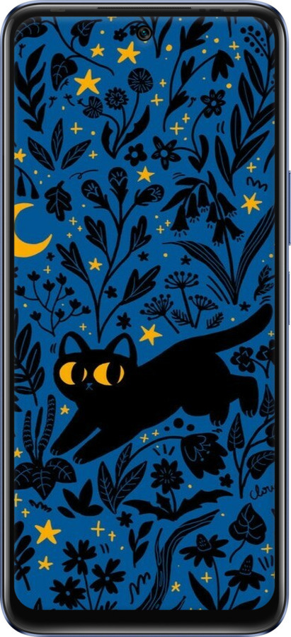 Силіконовий чехол Літня ніч для Infinix Hot 20 - 6472u-2966 изображение 