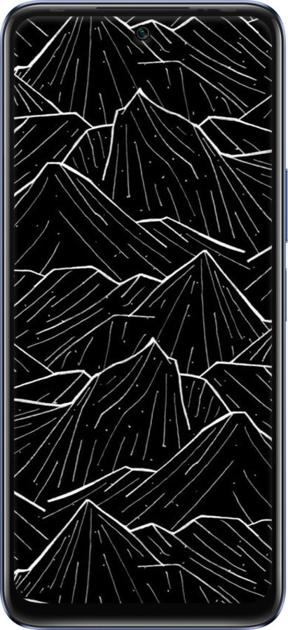 Силіконовий чехол Із зображенням Темних гір для Infinix Hot 20 - 6489u-2966 изображение 