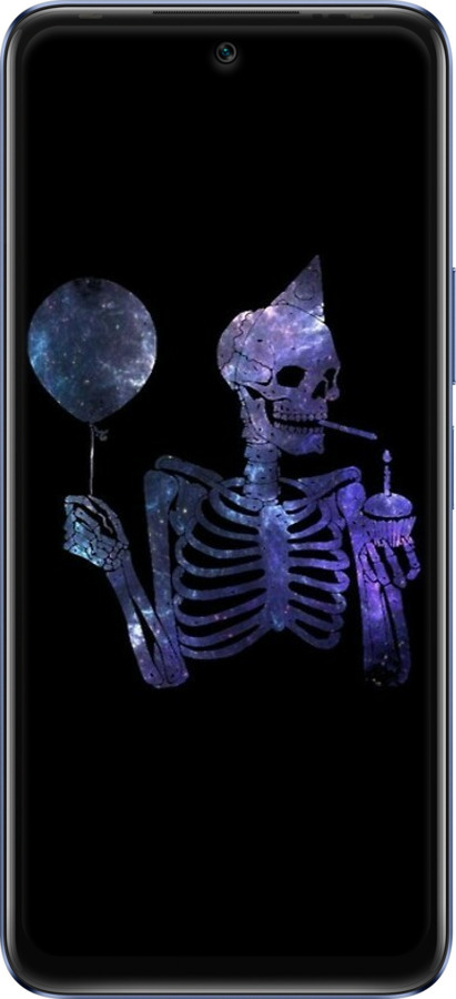 Силиконовый чехол Скелетное искусство для Infinix Hot 20 - 6536u-2966 изображение 
