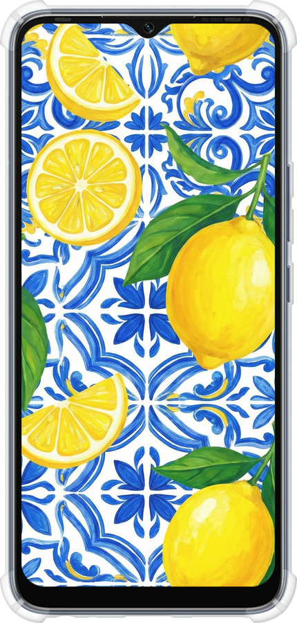 Силіконовий протиударний с посиленими кутами чехол Grocery Girl Italian Summer для Infinix Hot 20i - 6766sp-2964 изображение 