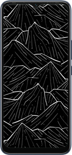 Силиконовый чехол С изображением Темных гор для Infinix Hot 20i - 6489u-2964 изображение 